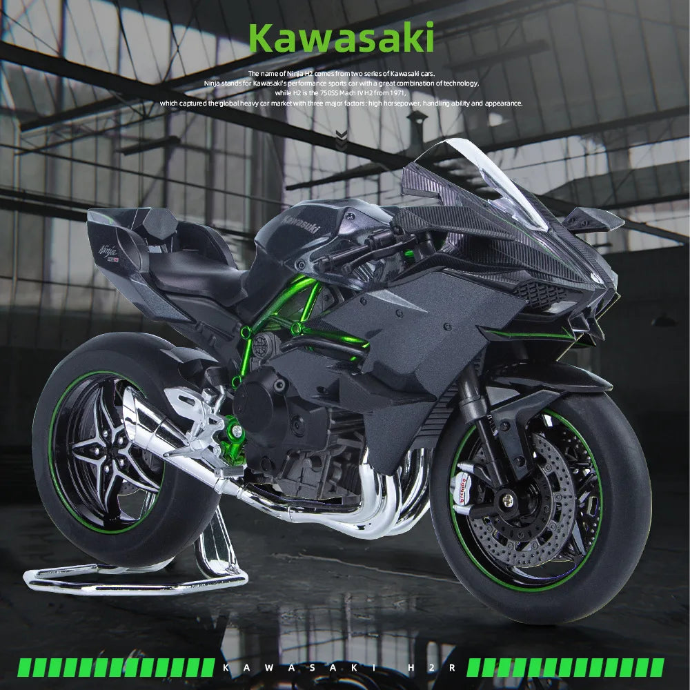 1:9 Kawasaki H2R Ninja (With retail box)