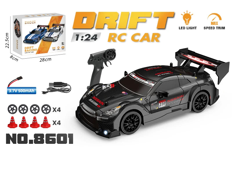 1:24 RC Drift Car 2.4G 4WD Remote Control