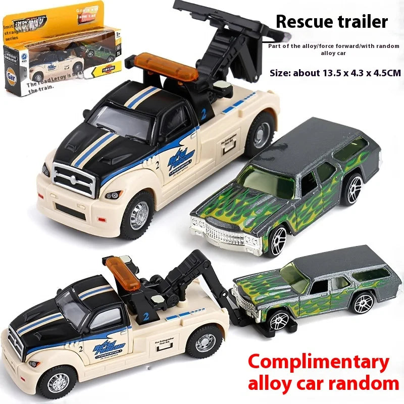 1:64 Flat Trailer Series Road Rescue Kit Engineering