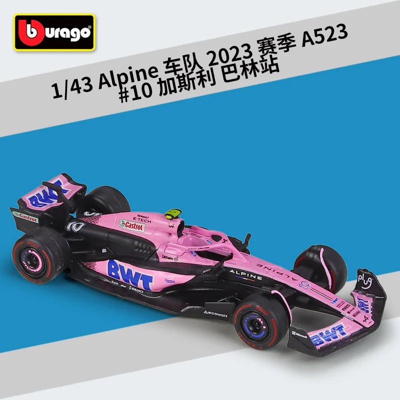 1:43 F1 Team Red Bull Racing RB19 RB20 Mclaren MCL38 MCL60 W15 Formula