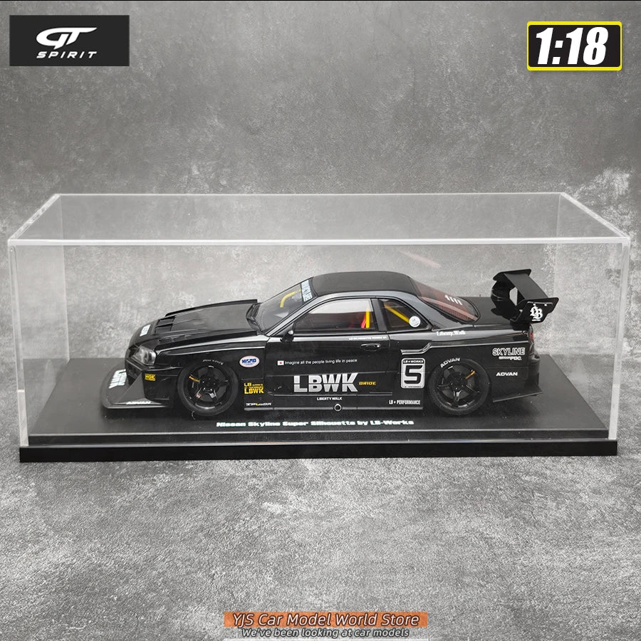 1:18 NISSAN Skyline GTR R34 Résine
