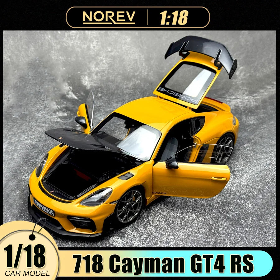 1/18 Porsche 718 Cayman GT4 RS Weissach Pack 2023