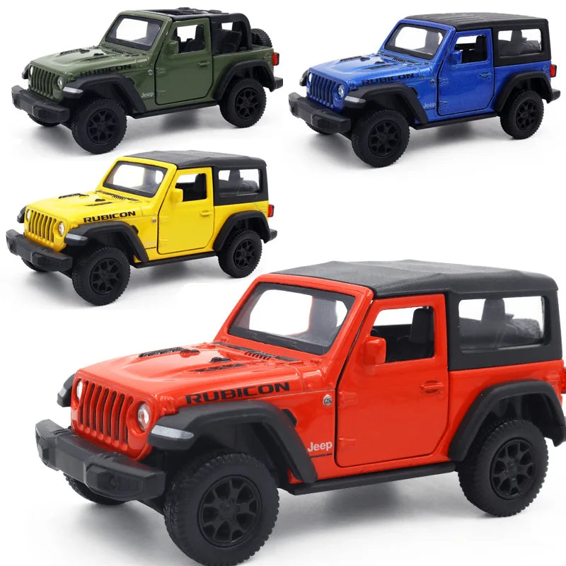 1:36 Jeep Wrangler Rubicon