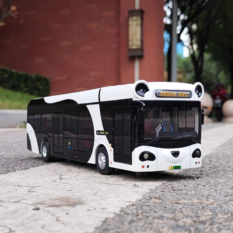 1:18 Electric Tourist City Traffic Panda Bus