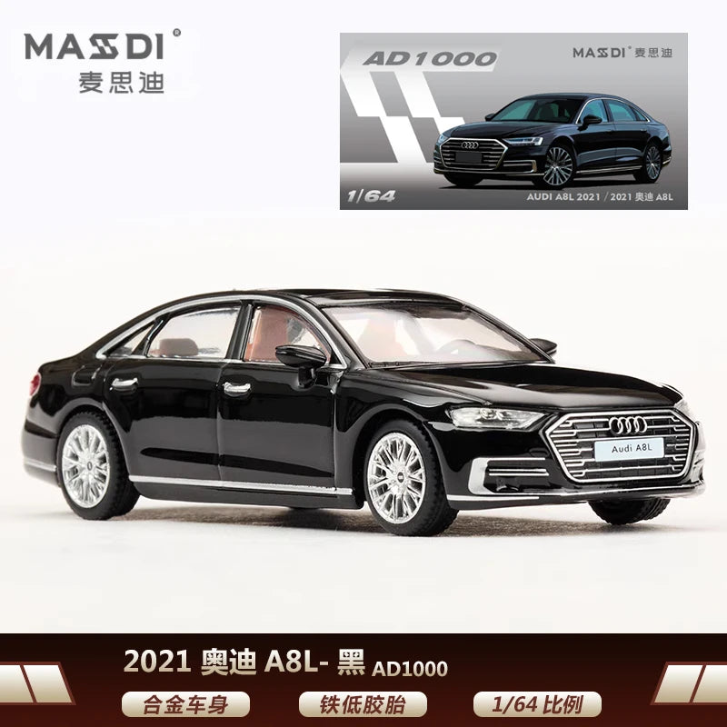1:64 Audi A8L+ Electroplated A8L