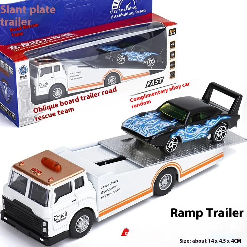 1:64 Flat Trailer Series Road Rescue Kit Engineering