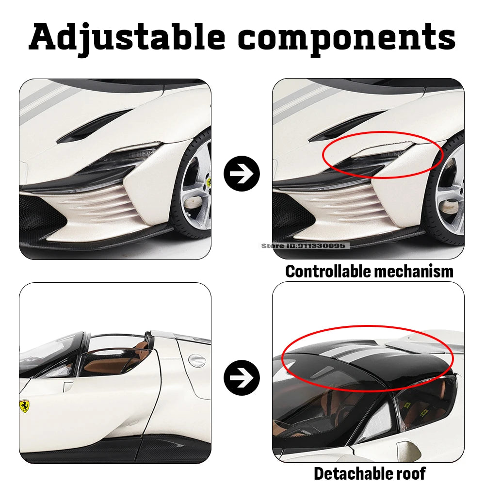 1:18 Ferrari DAYTONA SP3 Exquisite gift box