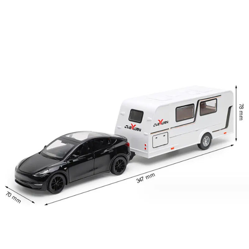 1:32 Trailer RV Car