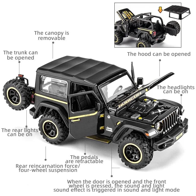1:32 Jeep Wrangler Rubicon