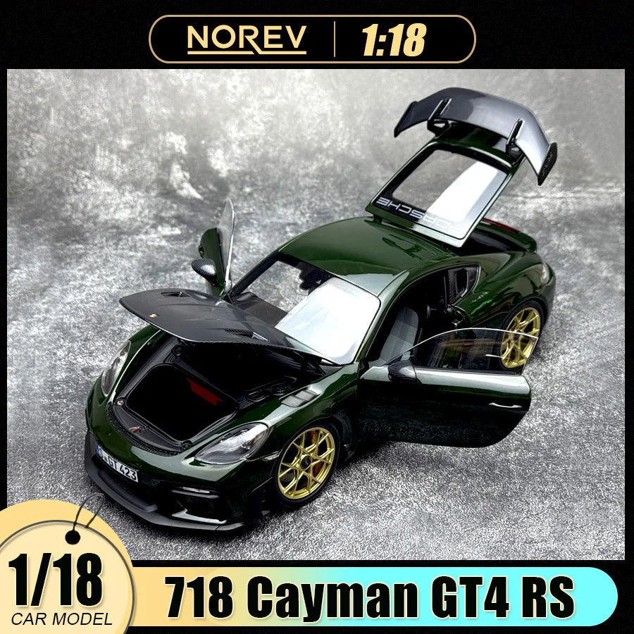 1/18 Porsche 718 Cayman GT4 RS Weissach Pack 2023