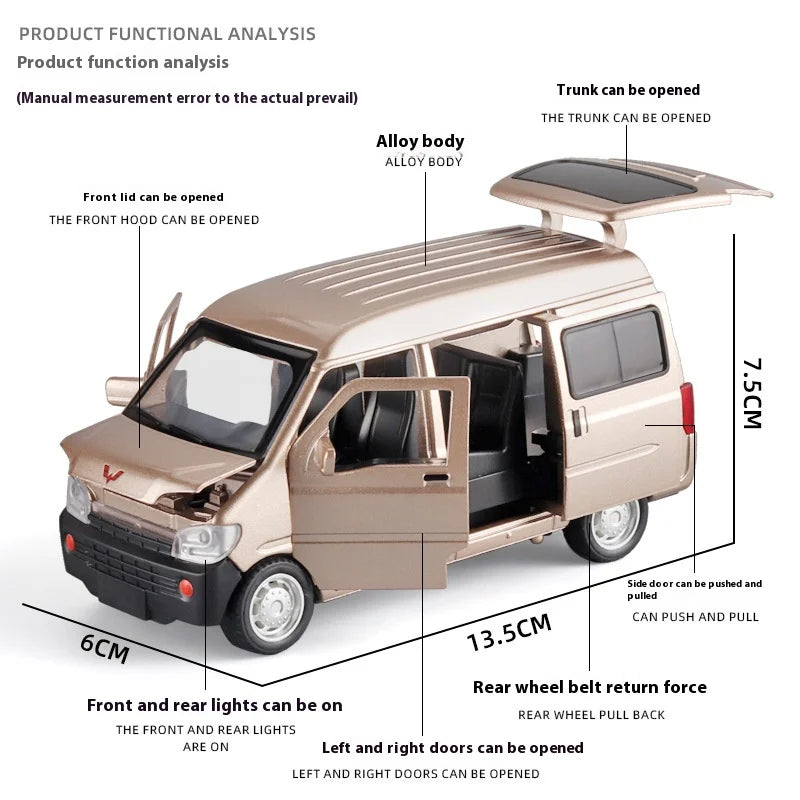 1:32 Wuling Rongguang Van