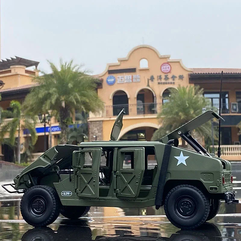 1:18 Hummer H1 Military Explosion