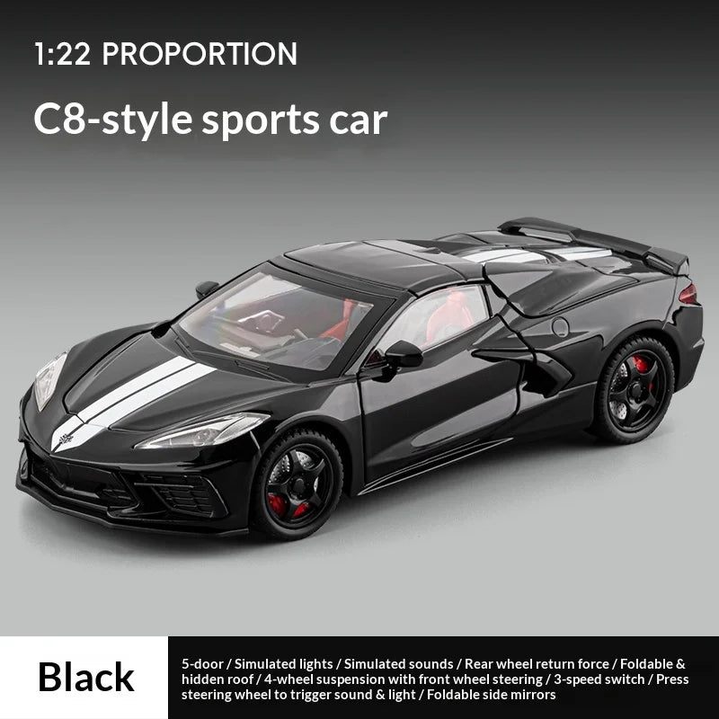 1:22 Corvette C8 convertible