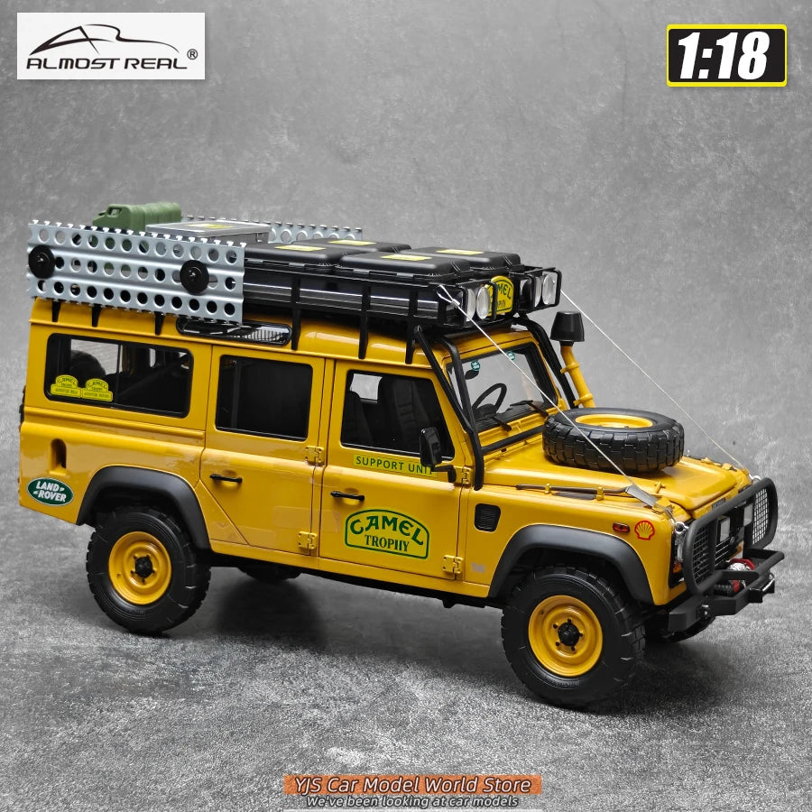 1:18 Land Rover Defender 110 "Camel Trophy" Unité de soutien Sabah-Malaisie 1993