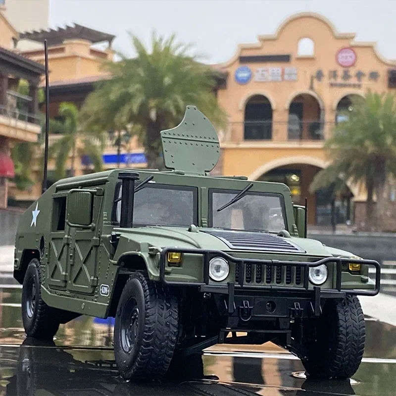 1:18 Hummer H1 Military Explosion