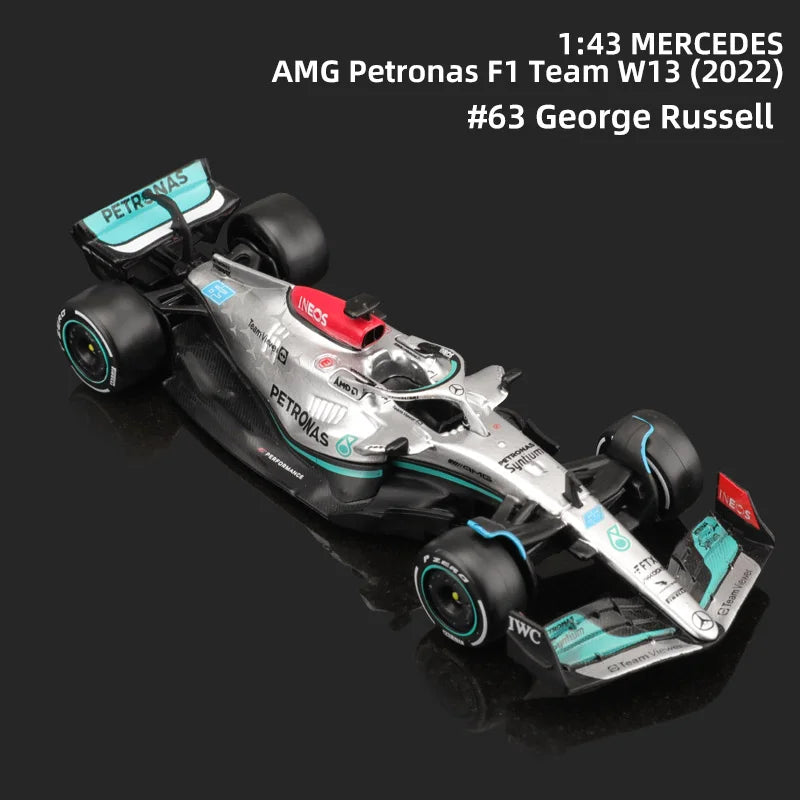 1:43 F1 Team Red Bull Racing RB19 RB20 Mclaren MCL38 MCL60 W15 Formula