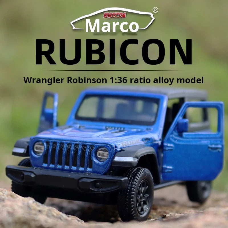 1:36 Jeep Wrangler Rubicon