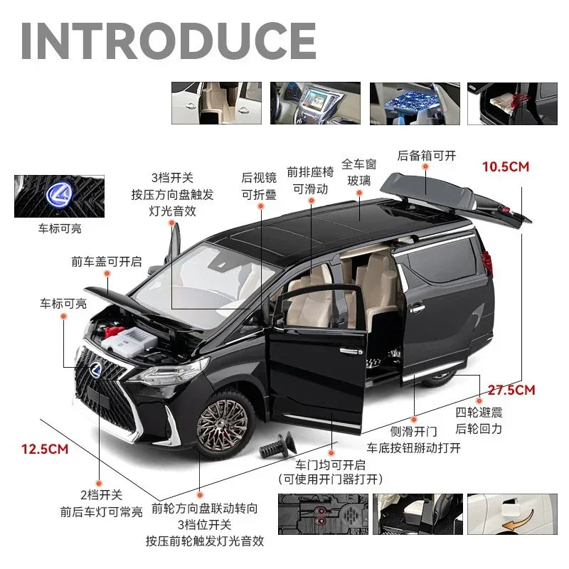 1:18 Lexus LM300 MPV