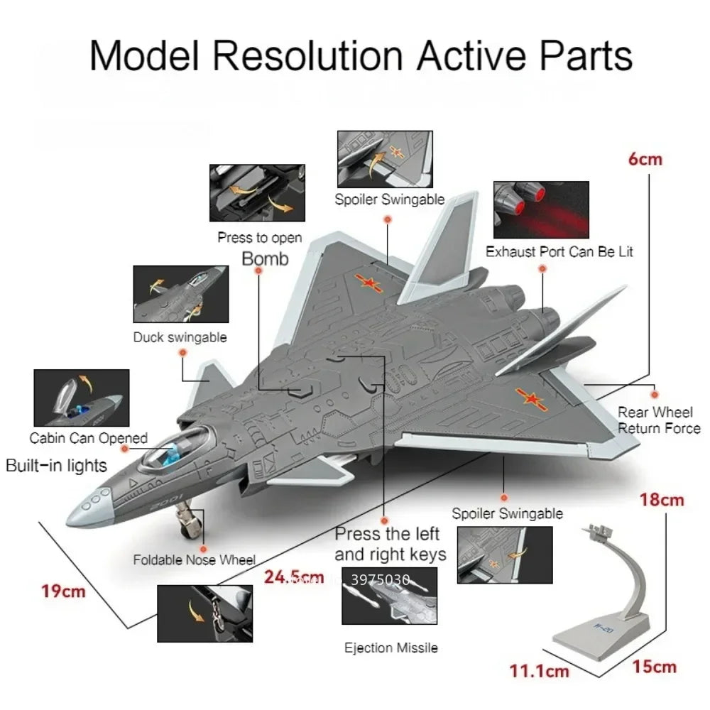 1:84 J-20 Mighty Dragon