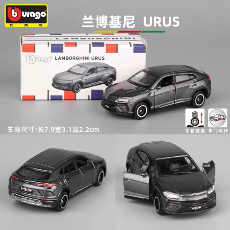 1:64 Chevrolet Mustang Porsche Lamborghi
