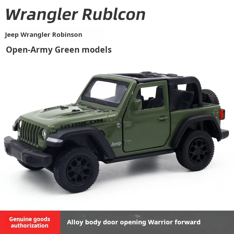 1:36 Jeep Wrangler Rubicon