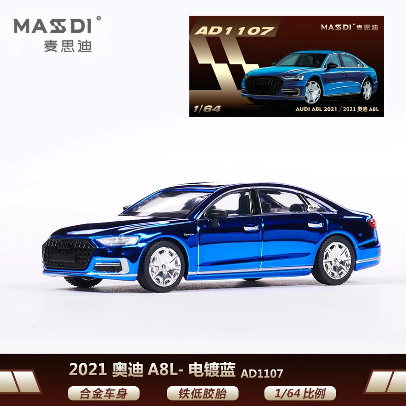 1:64 Audi A8L+ Electroplated A8L