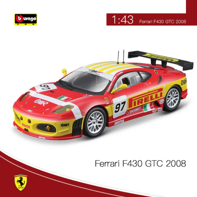 1:43 Ferrari 458 488 GTE GT3 312 P F430 GTC 512