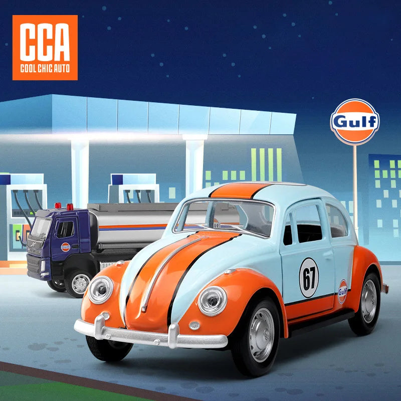 CCA Gulf Gas Station Fusca Bus Ford GT 2017 Camaro
