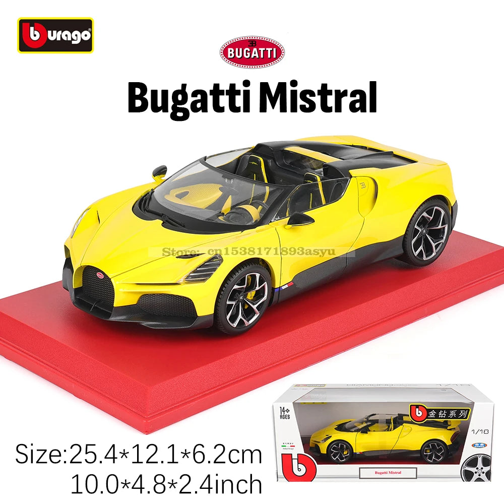 1:18 Bugatti Mistra Bolide Divo