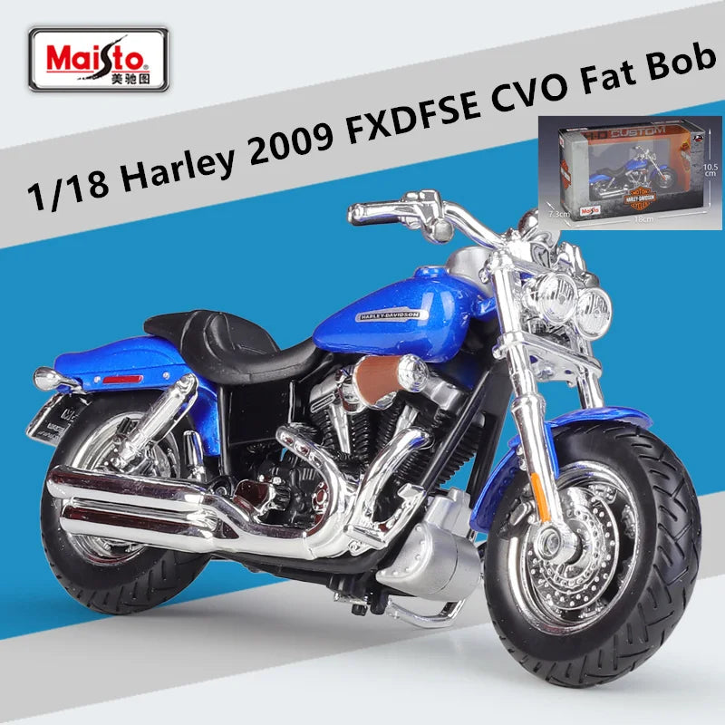 1:18 Harley 2009 FXDFSE CVO Fat Bob