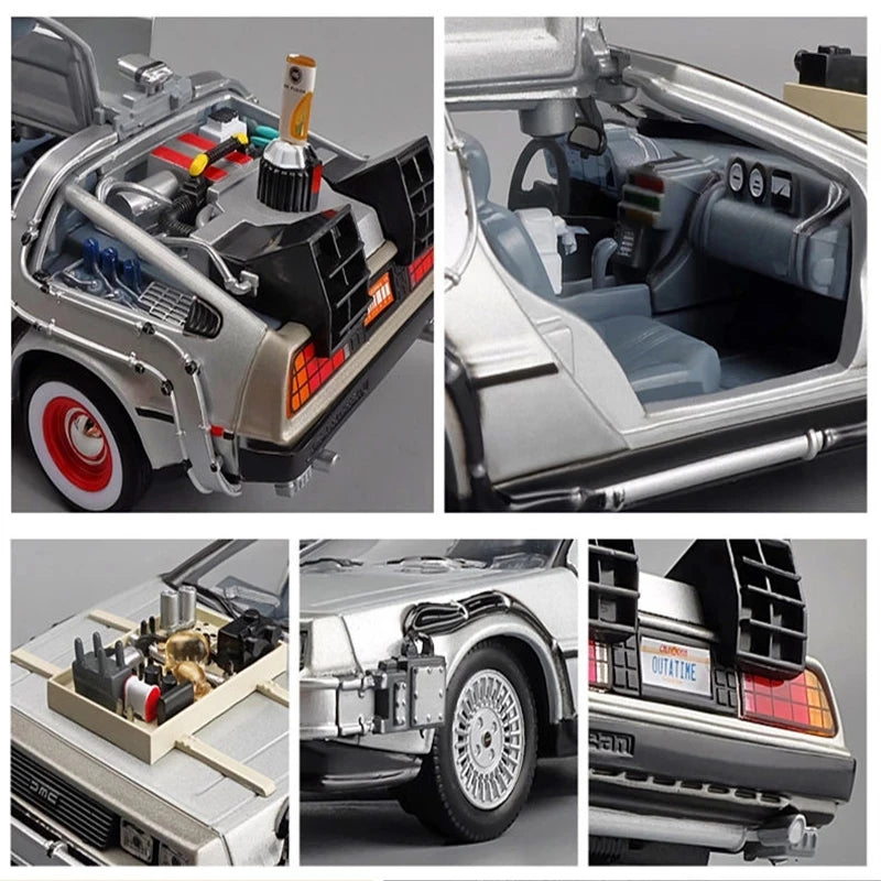 1:24 DMC-12 DeLorean Time Machine Back to the Future
