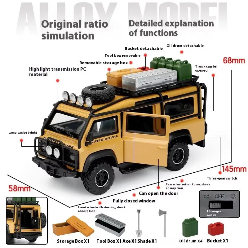 1:32 Land Rover Defender VAN