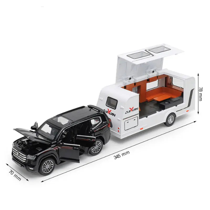 1:32 Trailer RV Car