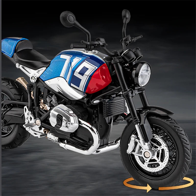 1:12 R NINE T Alloy Retro Sports Motorcycle