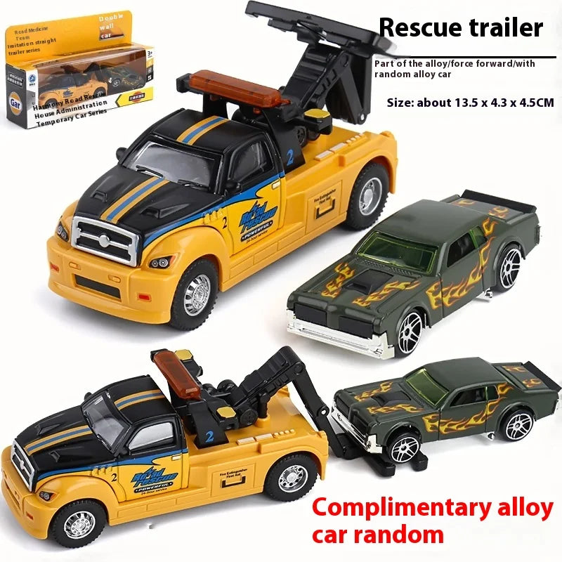 1:64 Flat Trailer Series Road Rescue Kit Engineering