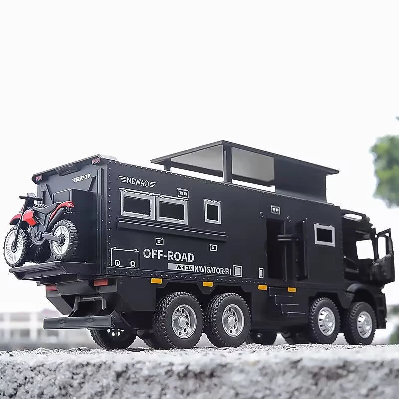1:28 NOMADISM Arocs Unimog
