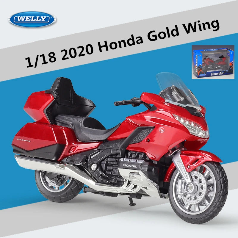 1:18 HONDA Gold Wing Touring Motorcycle