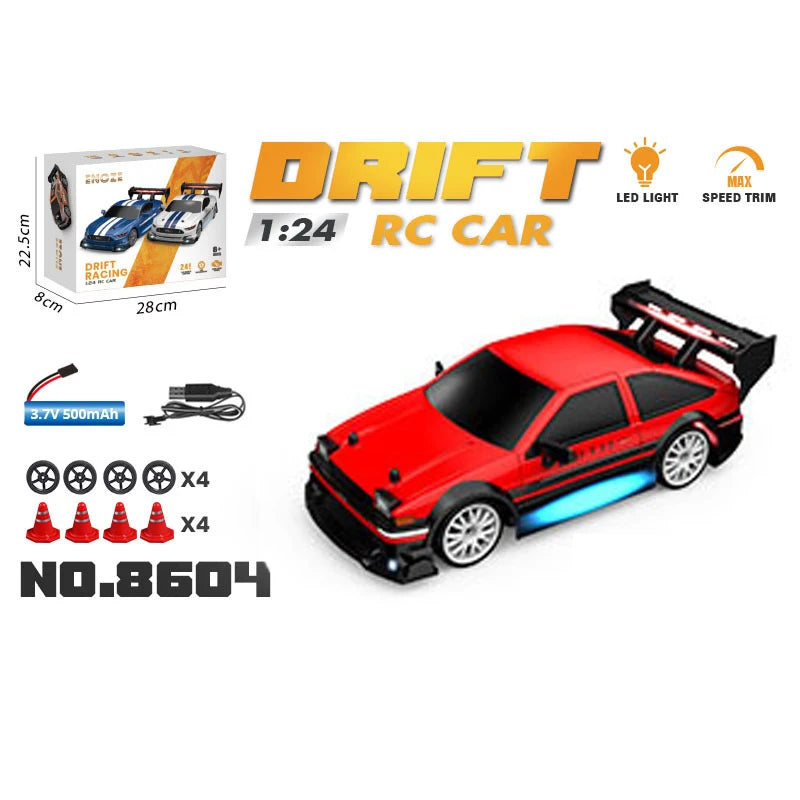 1:24 RC Drift Car 2.4G 4WD Remote Control