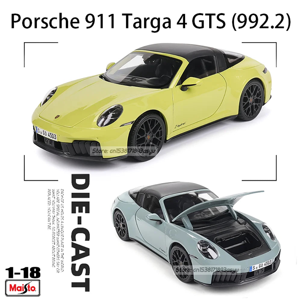 1:18 Porsche 911 Targa 4 GTS (992.2) Coupe