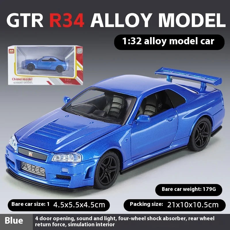 1:32 Nissan GTR-R34