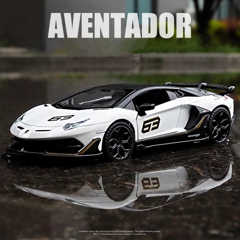 1:24 Lamborghini Aventador SVJ 63