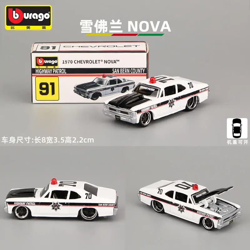 1:64 Chevrolet Mustang Porsche Lamborghi