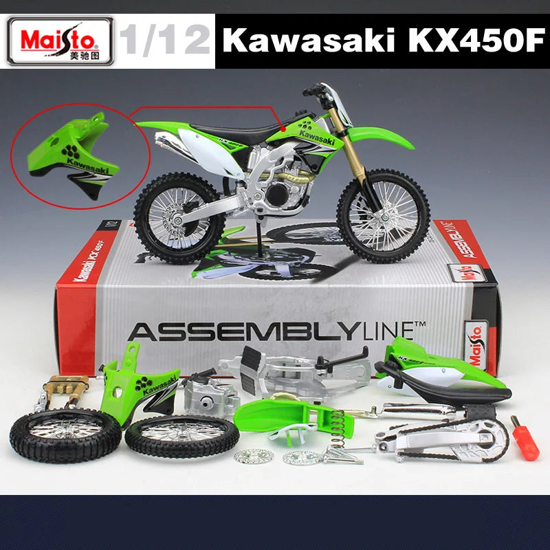 1:12 Kawasaki KX450F (Assembly Version)