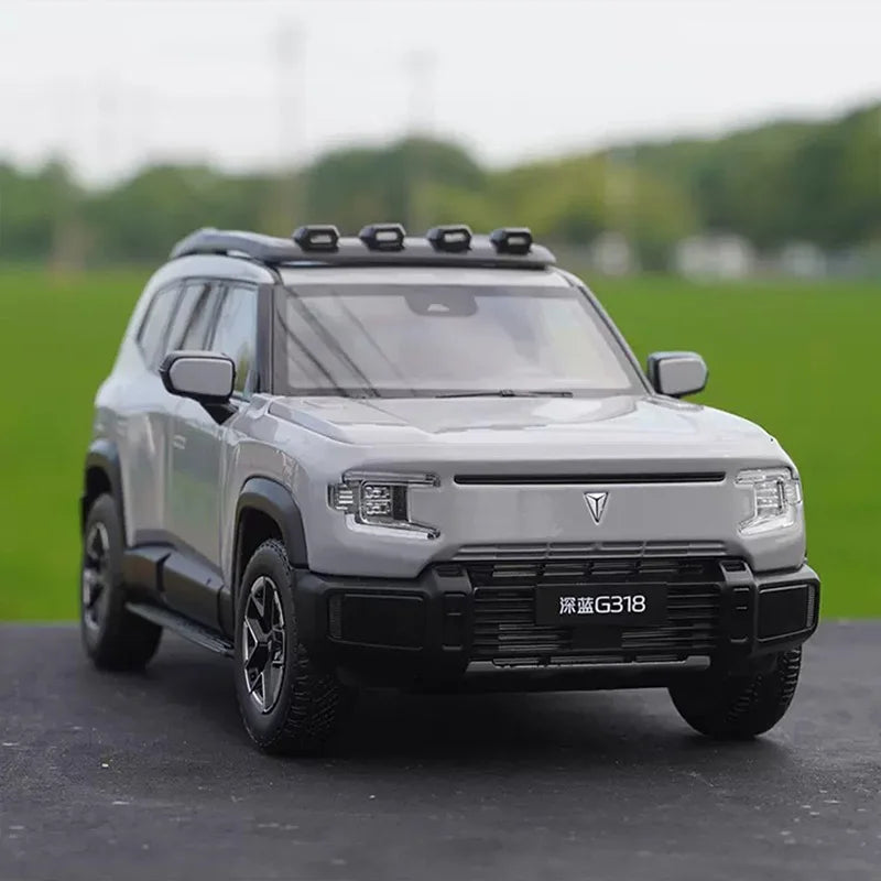 1:18 Scale Changan Deepal G318 New Energy Off-road Vehicle Alloy Car Model Collection Ornaments