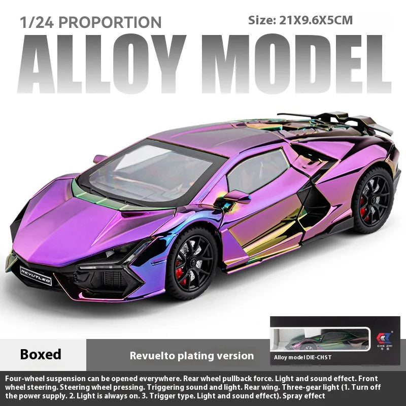 1:24 Lamborghini Revuelto Spray Plated Version
