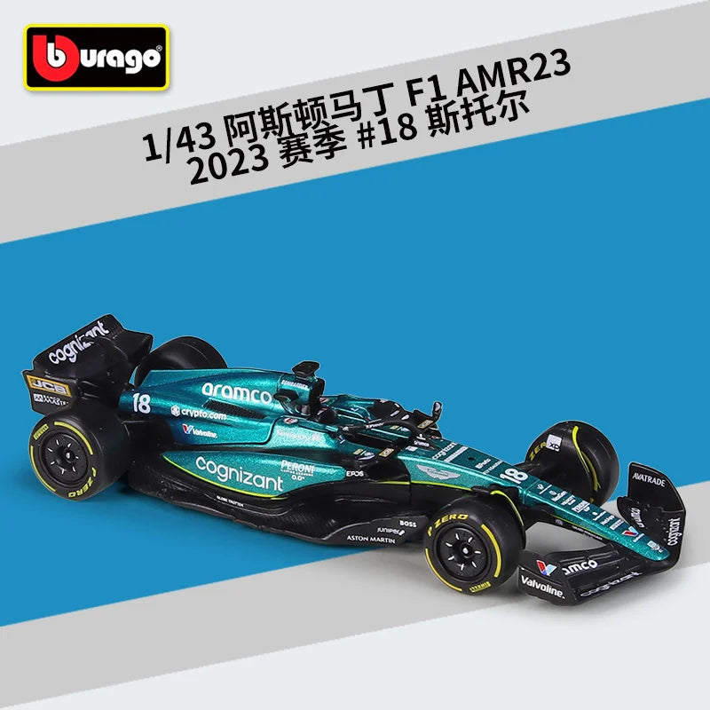 1:43 F1 Team Red Bull Racing RB19 RB20 Mclaren MCL38 MCL60 W15 Formula