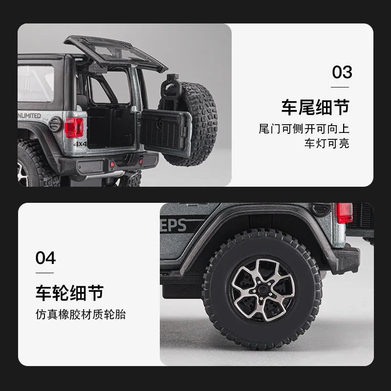 1:32 Jeep Wrangler Sahara
