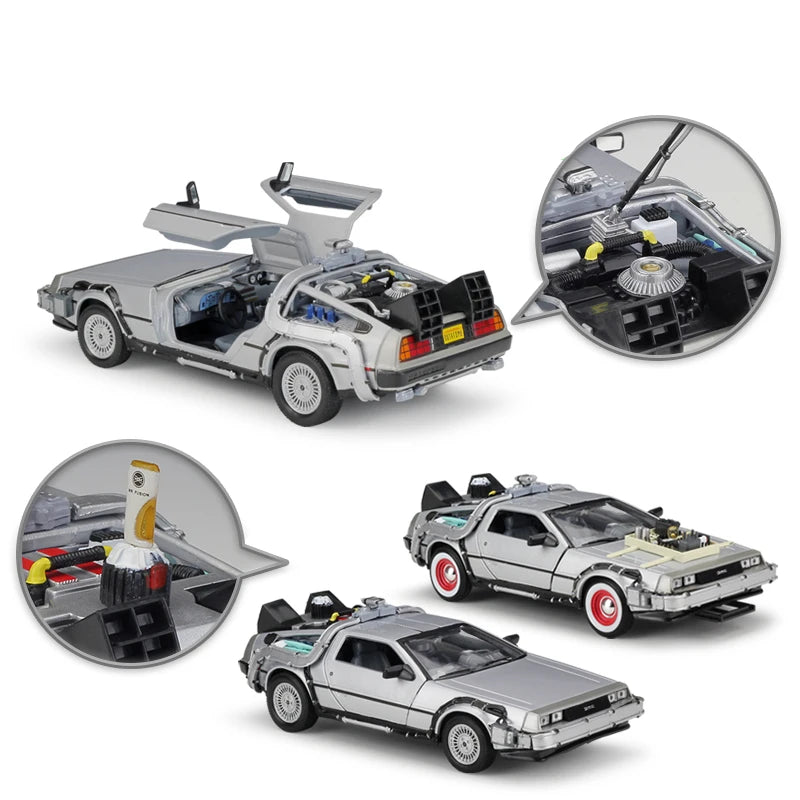 1:24 DMC-12 DeLorean Time Machine Back to the Future