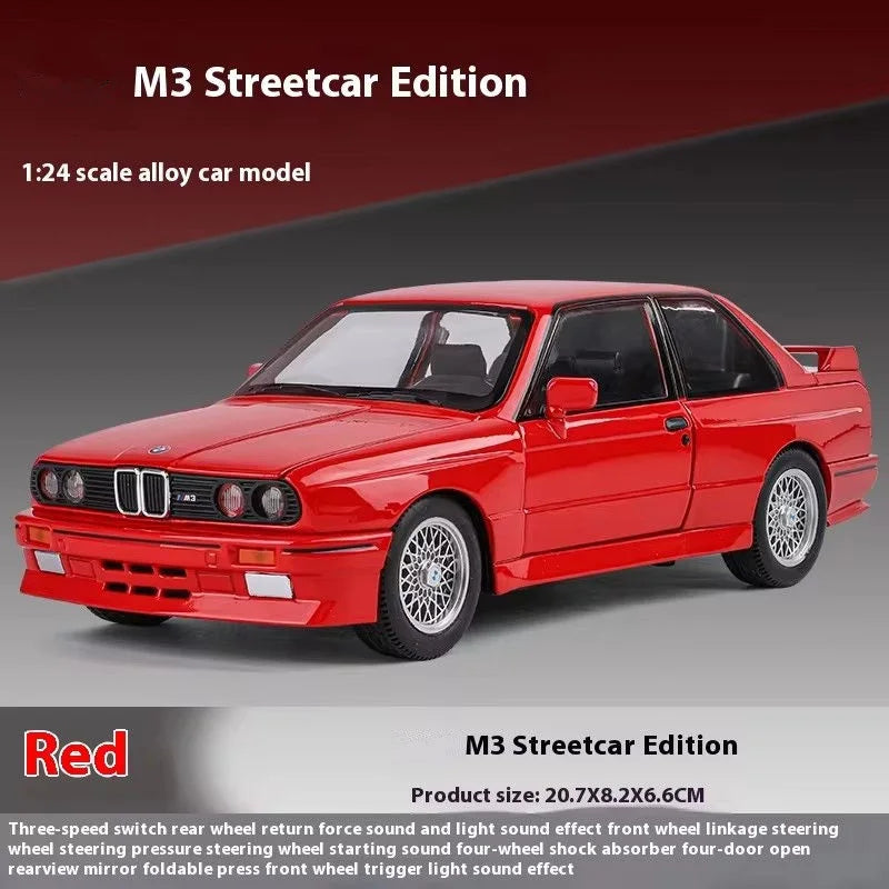 1:24 BMW 1988 M3 E30 Rust Damaged Version