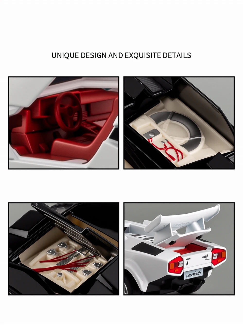 1:32 Lamborghini Countach LP5000s